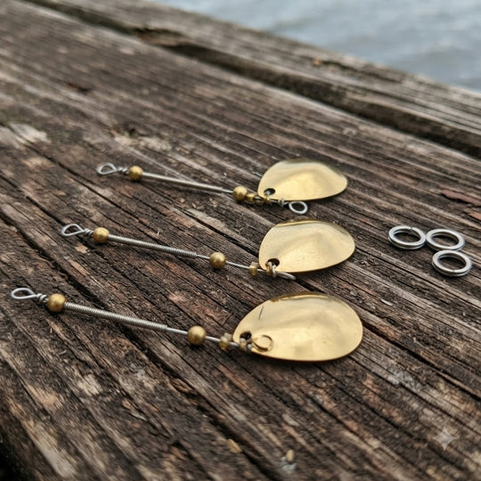Brass lacquer-coated blade assemblies